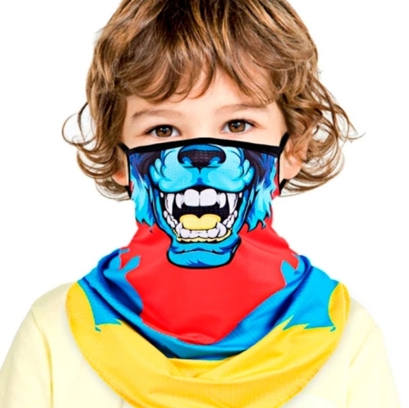 Children's summer sunscreen multifunctional mask - Picture 3 of 3